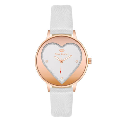 White Plastic Dress Watch
