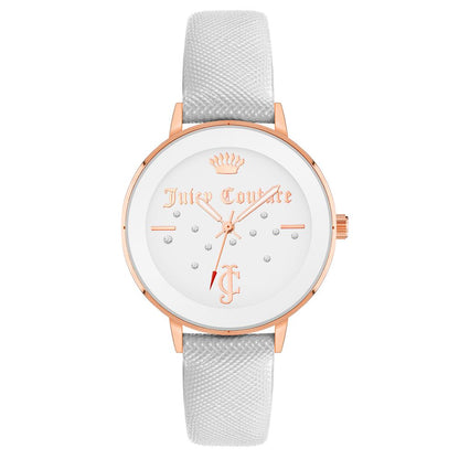 White Plastic Dress Watch