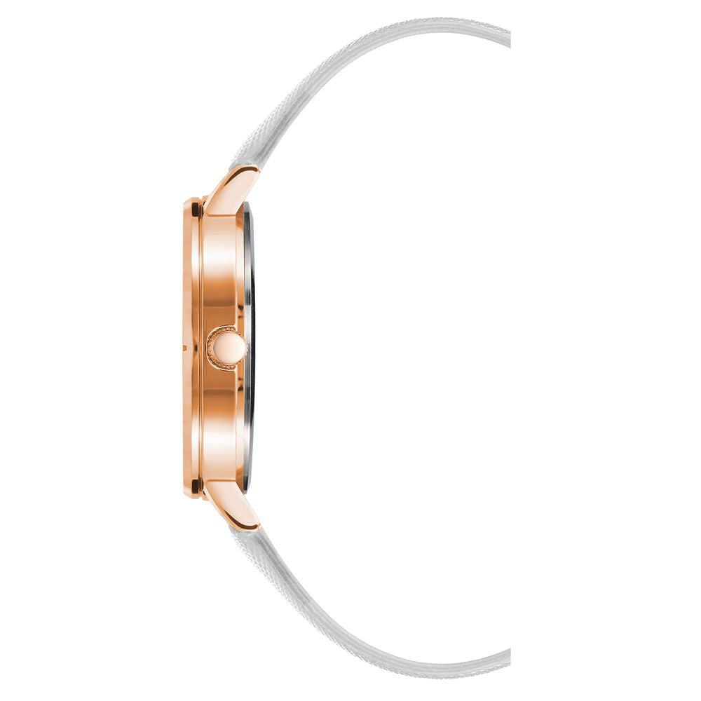 White Plastic Dress Watch