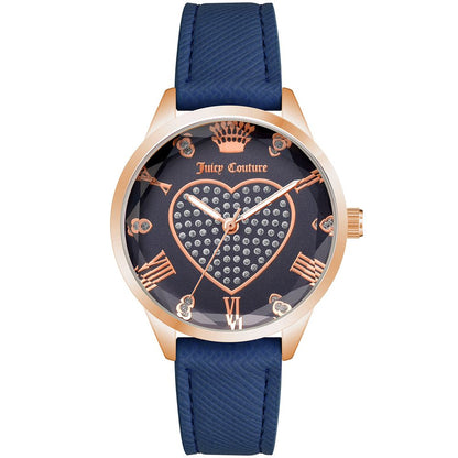 Blue Plastic Dress Watch