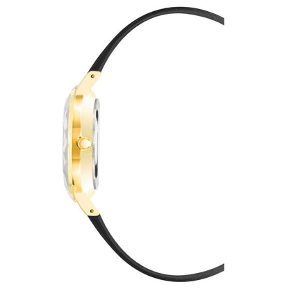 Black Plastic Dress Watch
