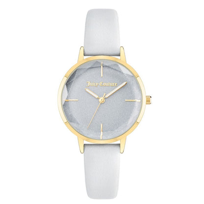 White Plastic Dress Watch
