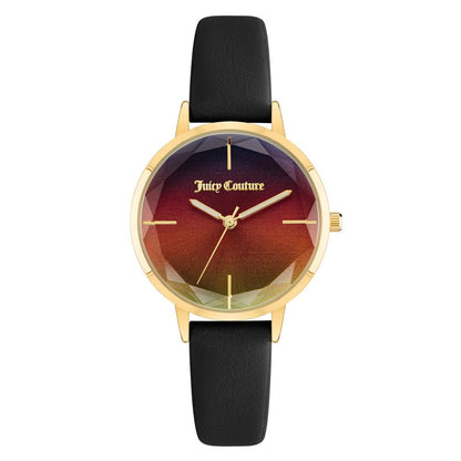 Black Plastic Dress Watch