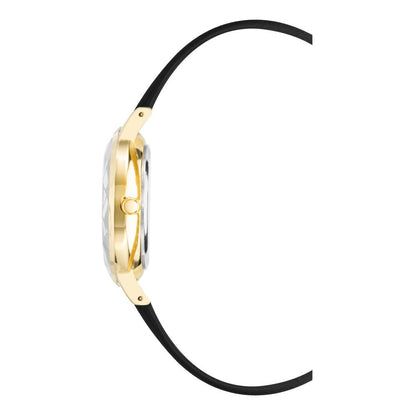 Black Plastic Dress Watch