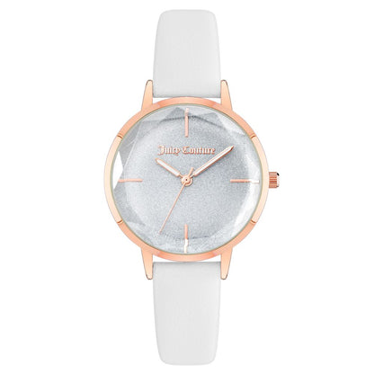White Plastic Dress Watch