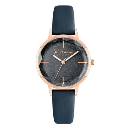 Blue Plastic Dress Watch