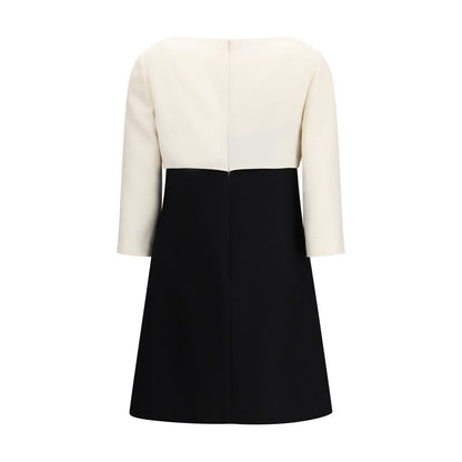 Black Fleece Wool Cocktail Dress