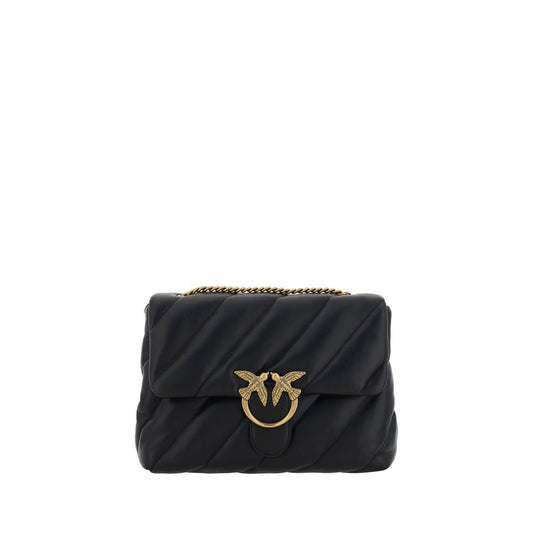 Black Calf Leather Bos Taurus Shoulder Bag