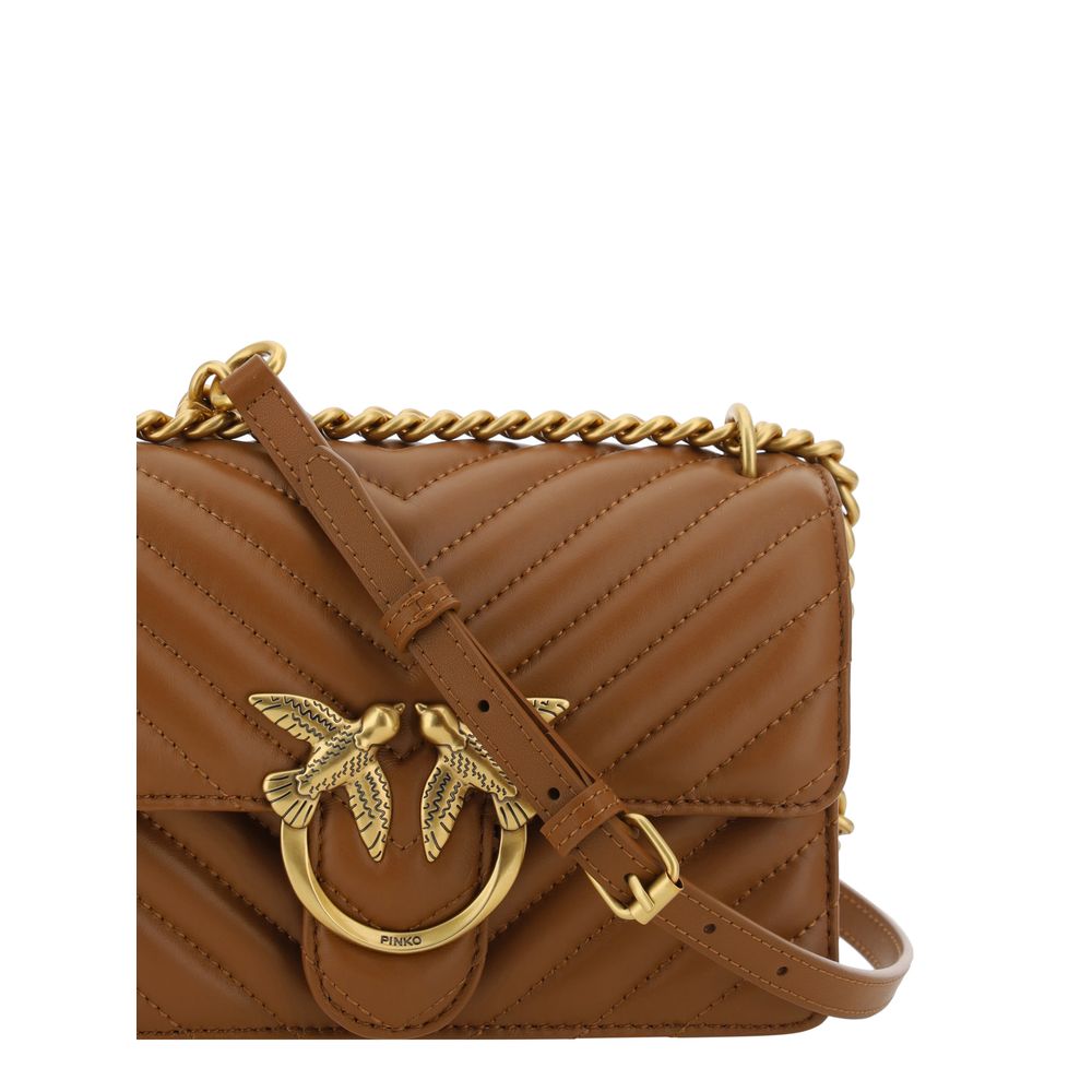 Brown Calf Leather Bos Taurus Shoulder Bag