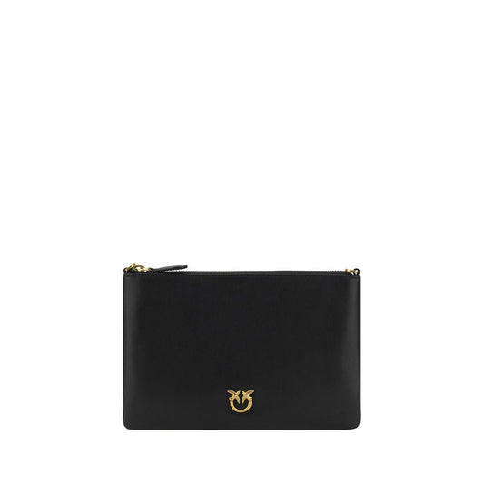 Black Calf Leather Bos Taurus Shoulder Bag