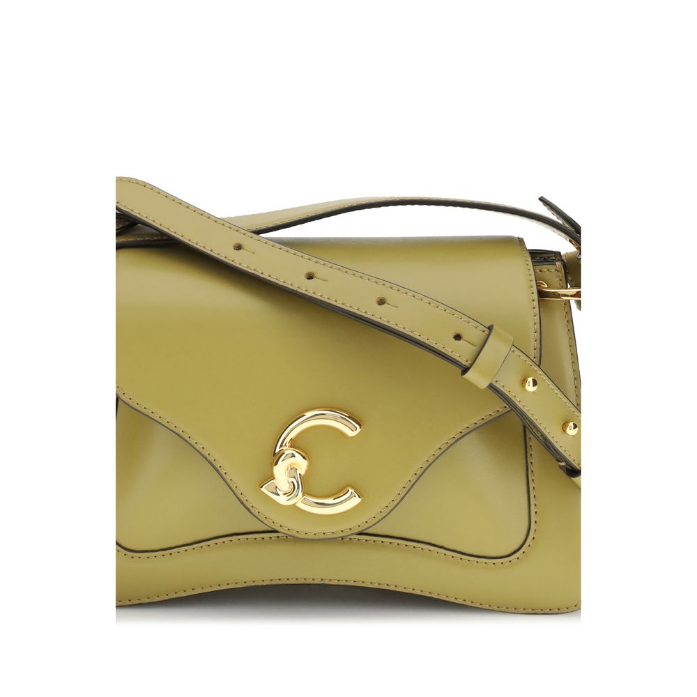 Bicolor Calf Leather Bos Taurus Handbag