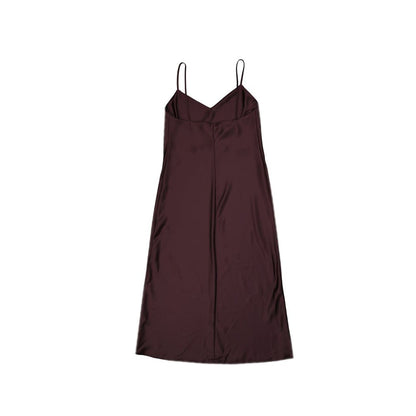 Multicolor Silk Casual Dress