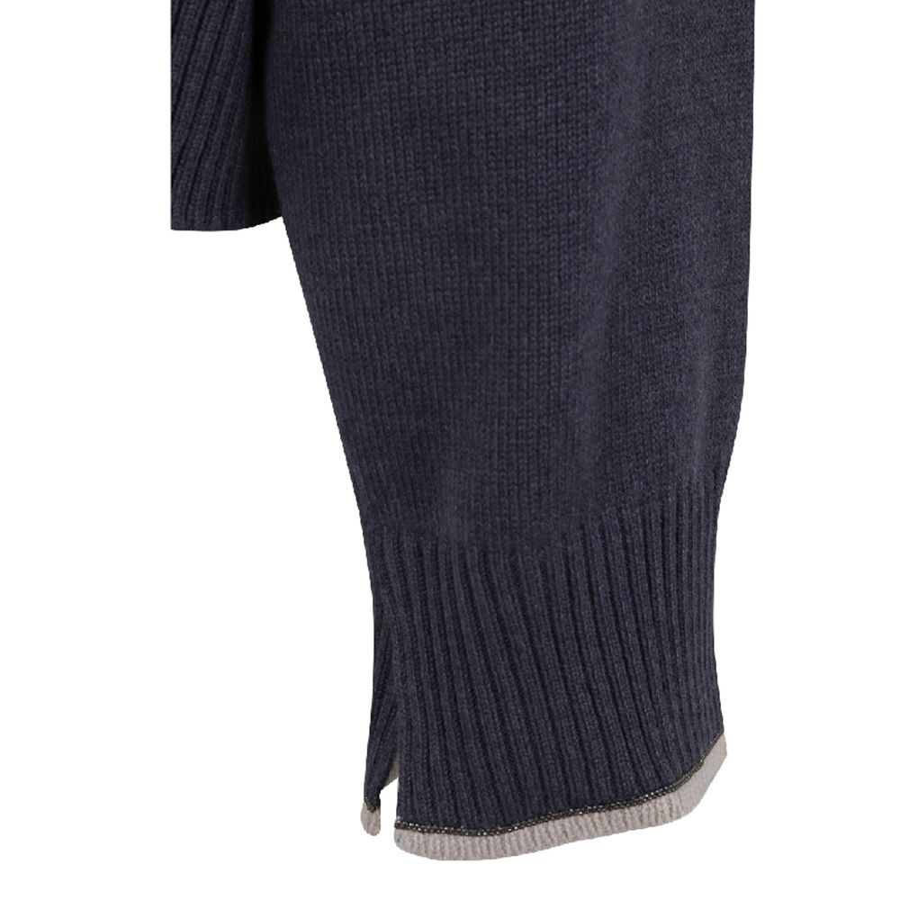 Blue Cashmere Sweater
