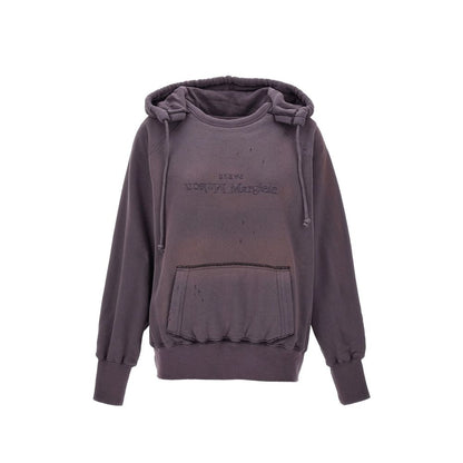 Purple Cotton Sweatshirt