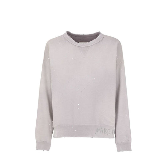 Purple Cotton Sweatshirt