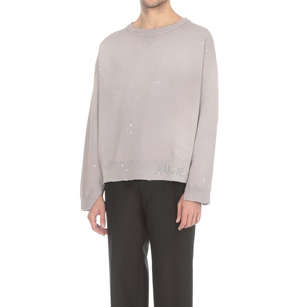 Purple Cotton Sweatshirt