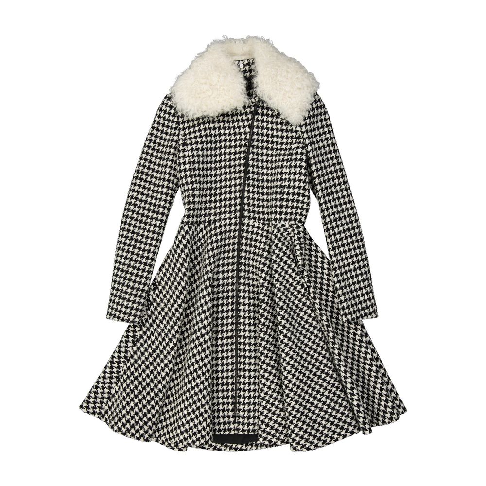 Black Virgin Wool Coat