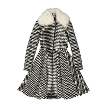 Black Virgin Wool Coat
