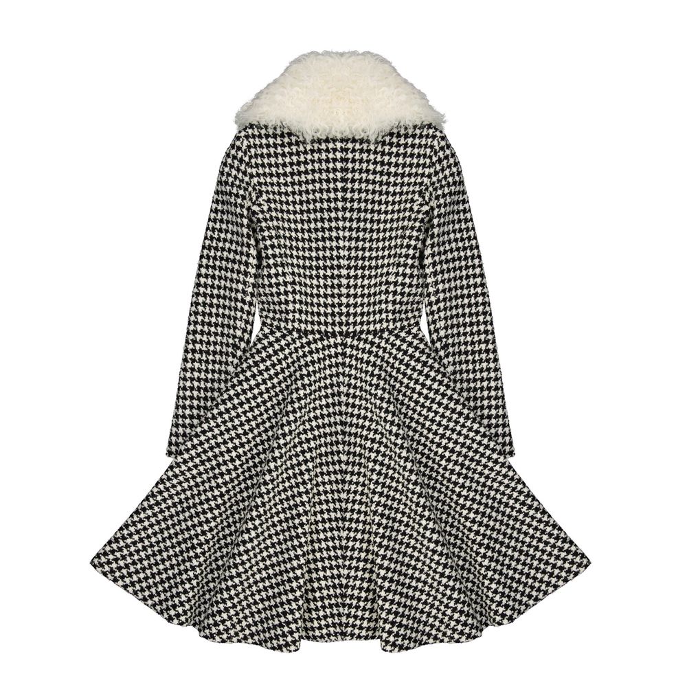 Black Virgin Wool Coat