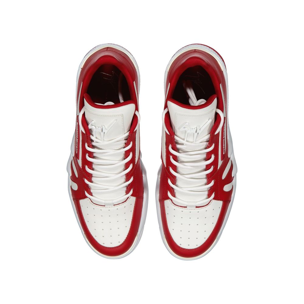 Multicolor Calfskin Chunky Sneakers