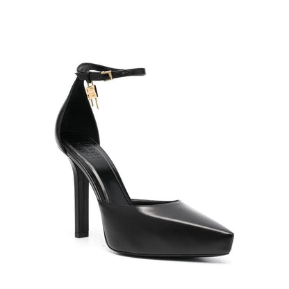 Black Calfskin Pumps