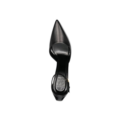 Black Calfskin Pumps