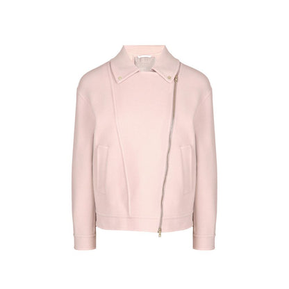 Multicolor Polyamide Biker Jacket
