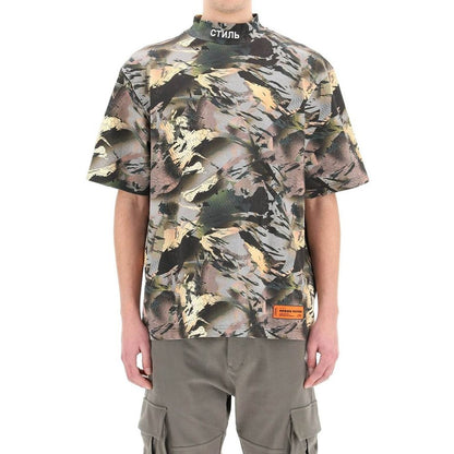 Bicolor Cotton T-Shirt