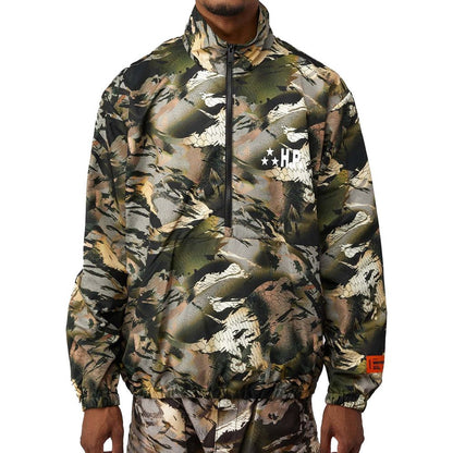 Bicolor Polyamide Shell Jacket