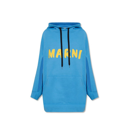 Blue Cotton Sweatshirt