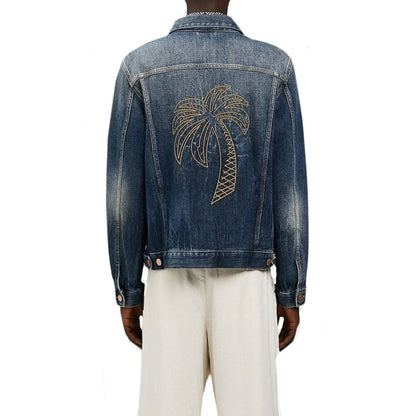 Blue Cotton Denim Jacket