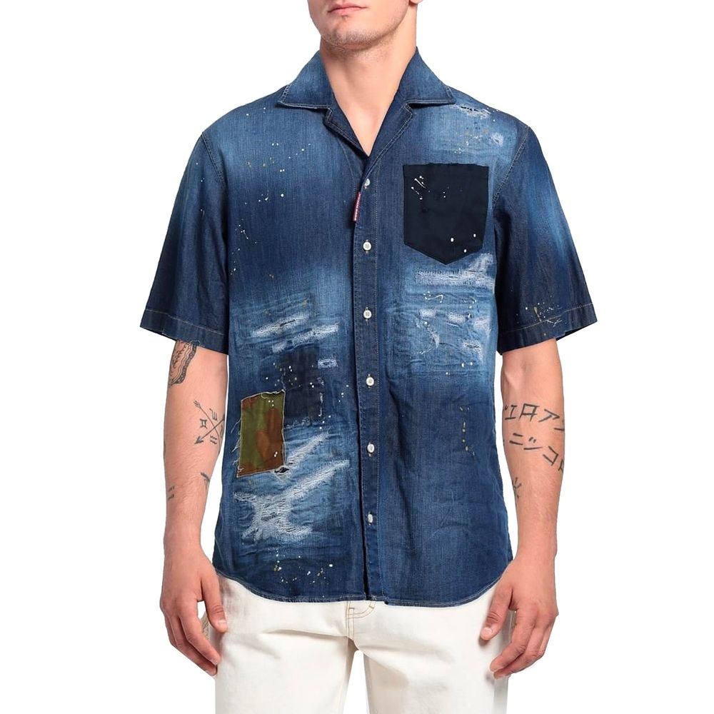 Blue Denim Shirt