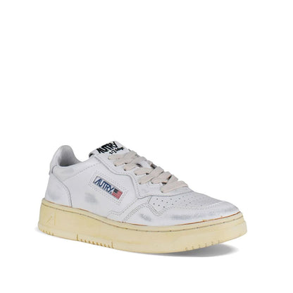 White Leather Sneakers