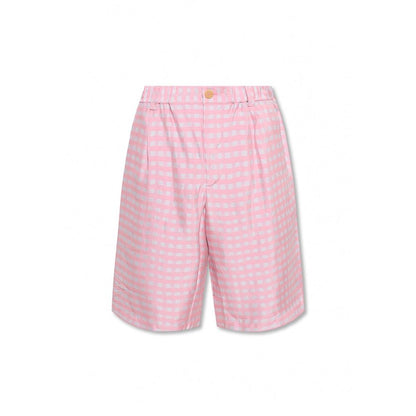 Multicolor Viscose Bermuda Shorts