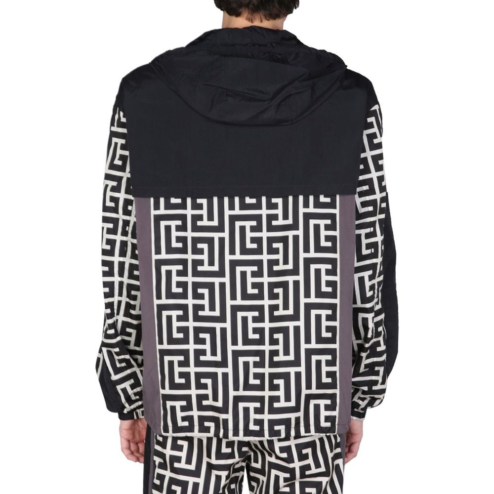 Black Nylon Shell Jacket