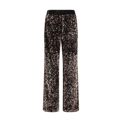 Multicolor Polyamide Casual Pants