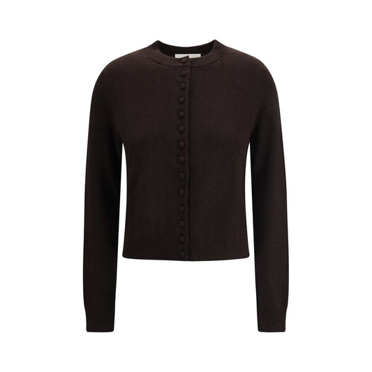 Brown Cashmere Cardigan