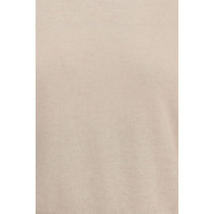 Beige Fleece Wool Sweatshirt