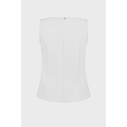 White Viscose Top