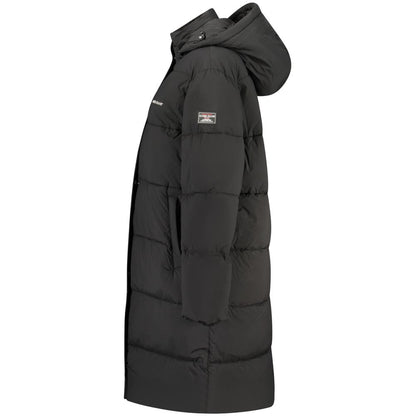 Black Polyester Women's Jacket