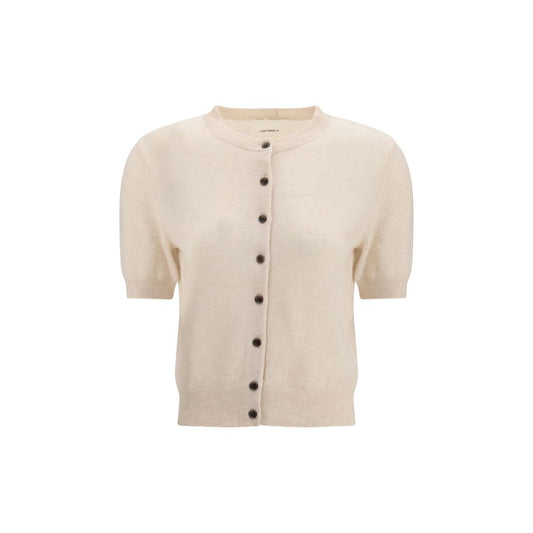 Beige Cashmere Cardigan