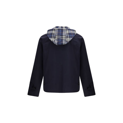 Blue Polyester Rain Coat