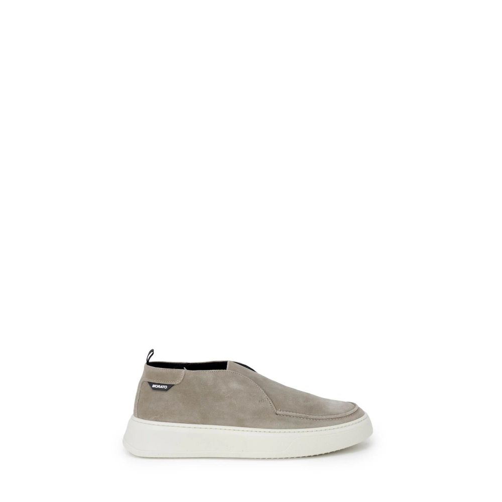 Beige Polyester Sneakers