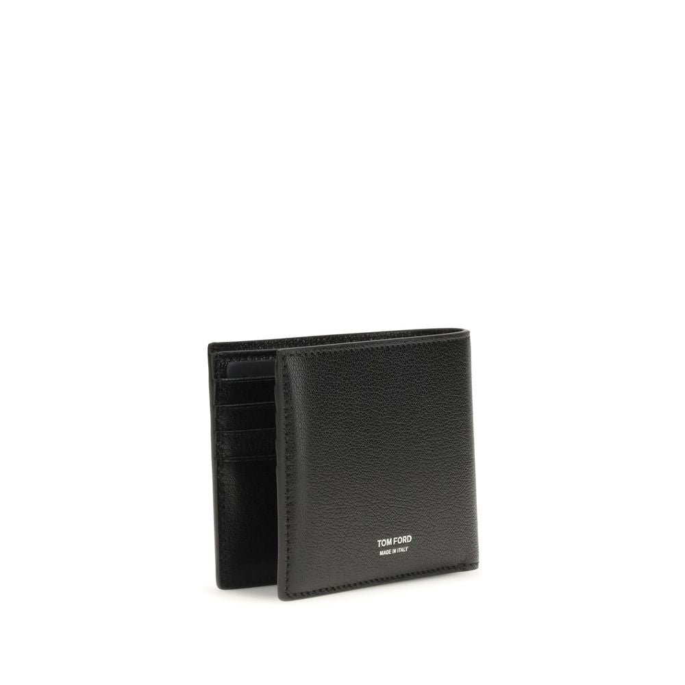 Black Calf Leather Bos Taurus Wallet