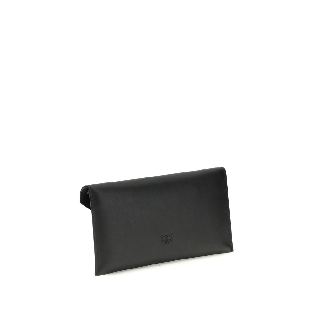 Black Calf Leather Bos Taurus Clutch Bag