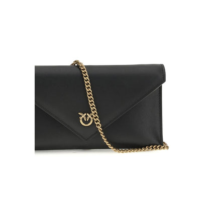 Black Calf Leather Bos Taurus Clutch Bag
