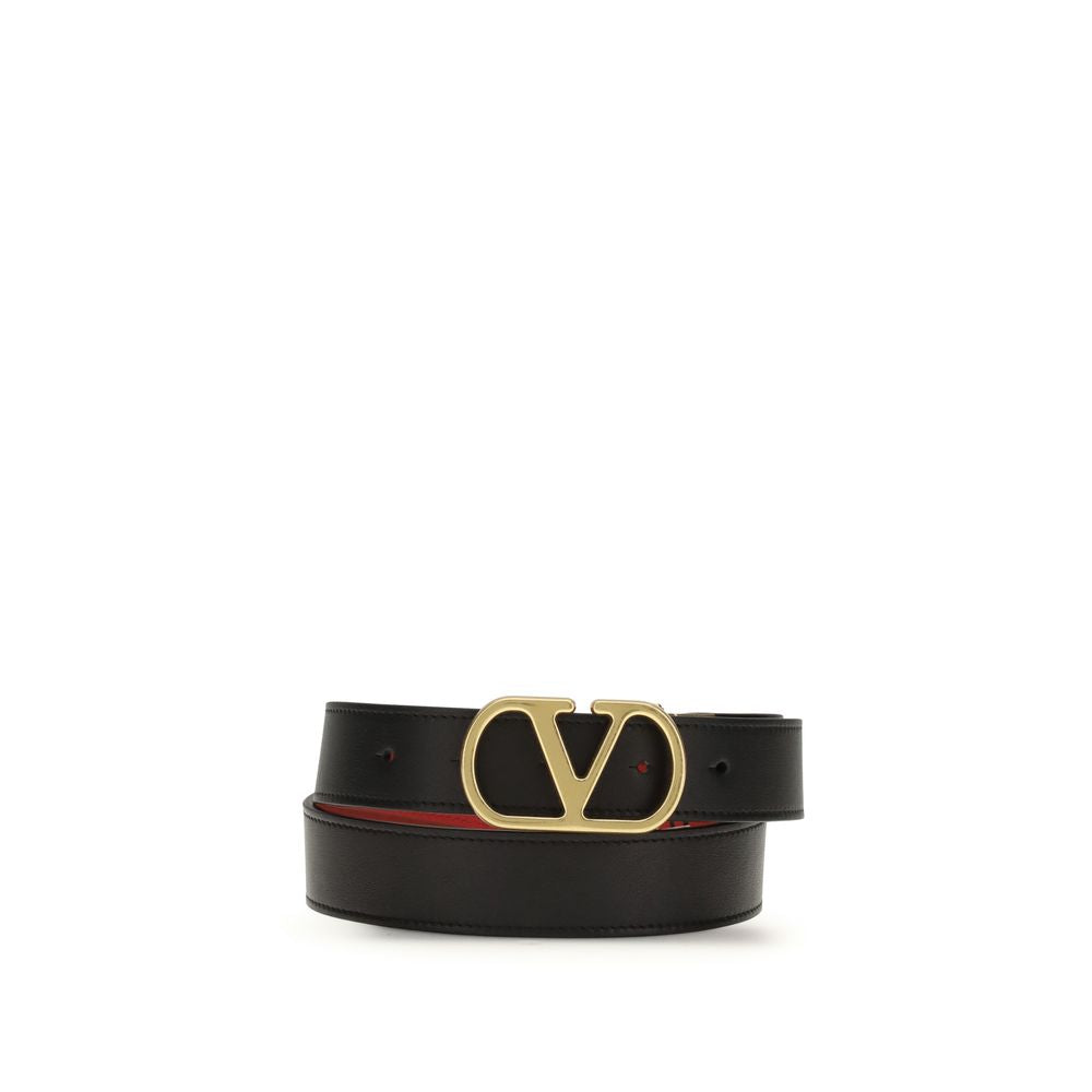 Black Calf Leather Bos Taurus Belt