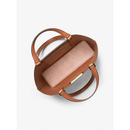 Brown Leather Tote Bag