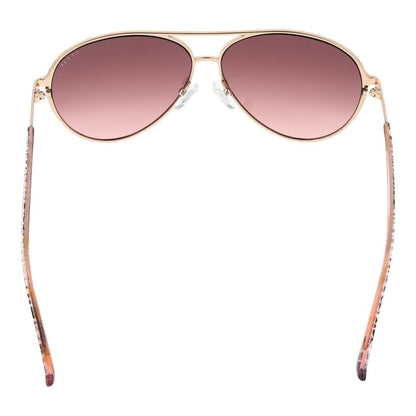 Rose Gold Metal Sunglasses
