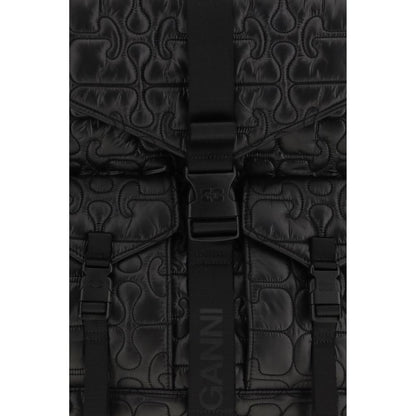 Black Polyamide Backpack